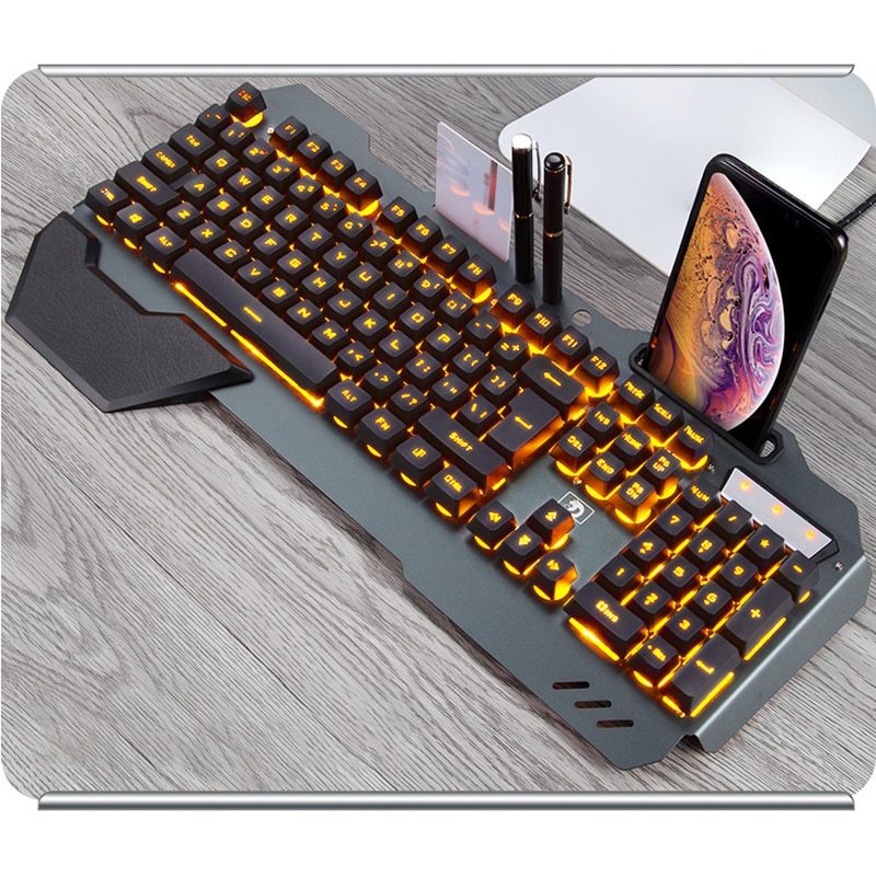 Teclado ergonómico para juegos con cable y soporte para teléfono con retroiluminación RGB 1489718421384.jpg